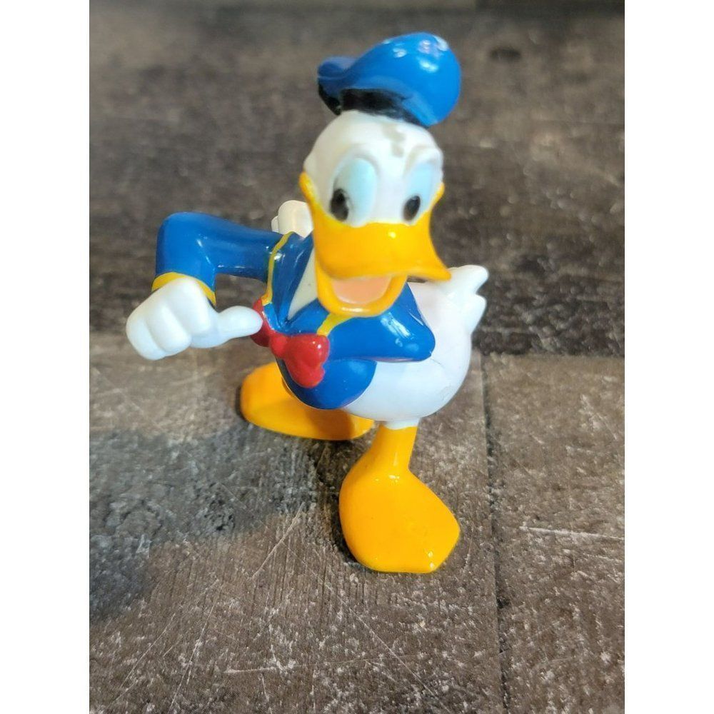 Disney Jolly happy Donald Duck toy‎ figure Mickey Mouse
